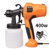 Elektrisk Spraypistol Färgpistol 800 ml-Personligt-BB-Orange-Hemnix