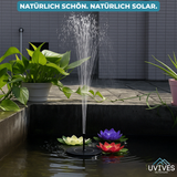AquaBloom™ – Solart fontän för lugn och elegans i trädgården Carvallo