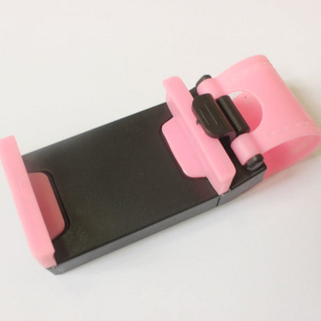 Universal Mobilhållare Till Ratten-Bil-BB-Rosa-Hemnix