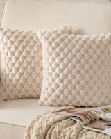 Carvallo – Lyxig Plysch Dekorativ Kudde med Lush Textur för Elegant Komfort Carvallo