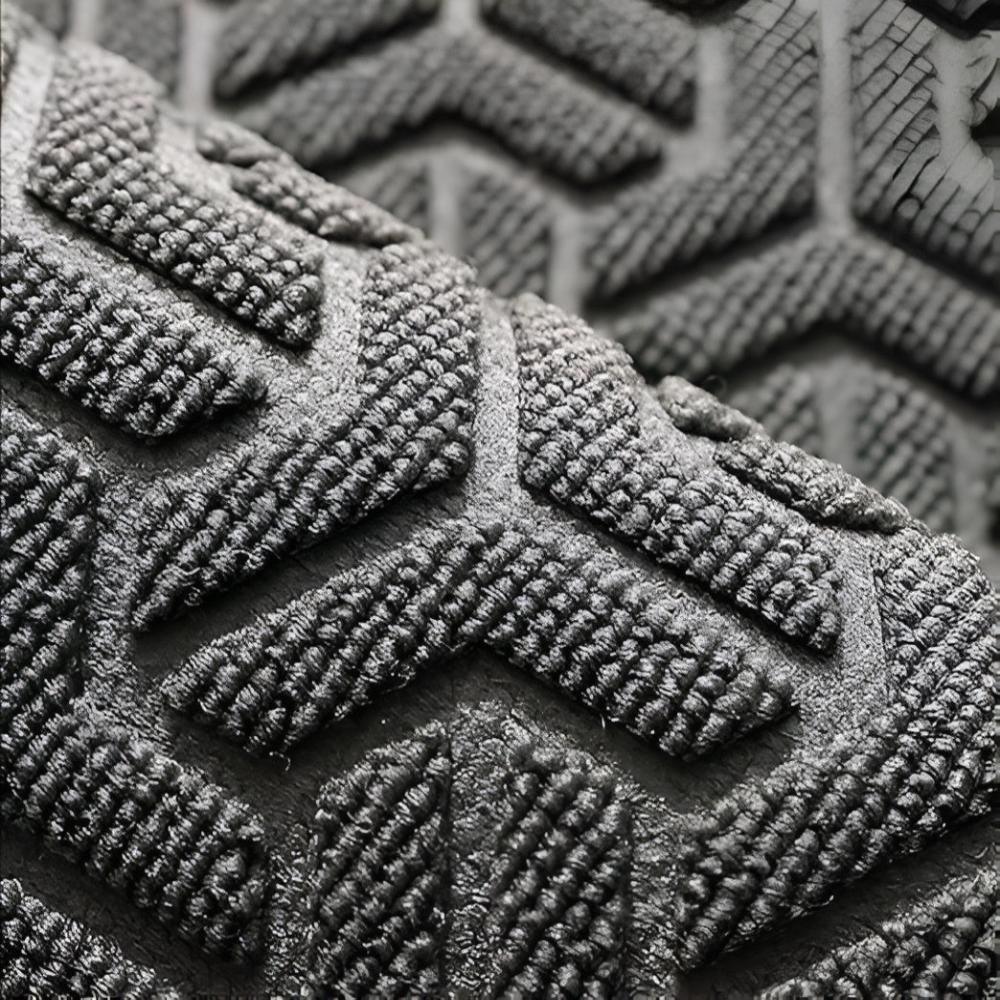 Modern geometrisk mönster dörrmatta Carvallo