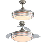 Uppträda takfläkt 42" med dimbar belysning & fjärrkontroll Carvallo