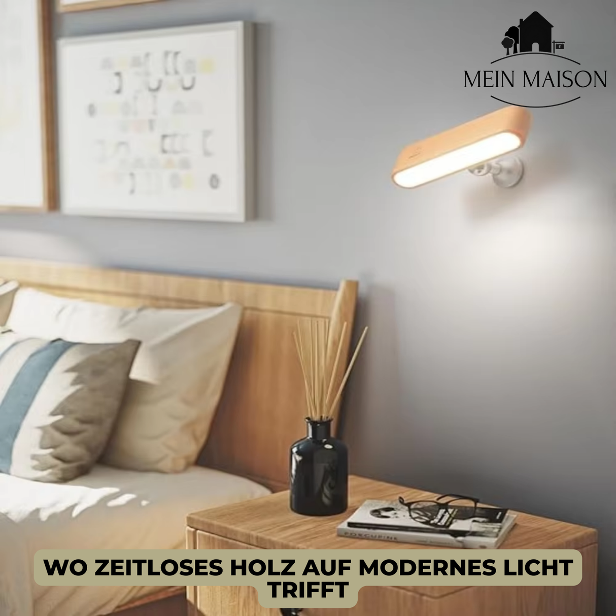 LumaWood™ – 360° ljuskomfort utan kablar Carvallo