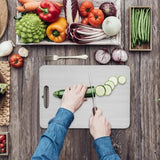 SteelPrep - Skärbräda i Rostfritt Stål-Köksutrustning-BB-Hemnix