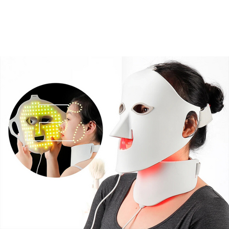 7-färgad ljusterapi ansiktsmask - Föryngra huden och öka lystern naturligt MILA Sverige
