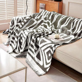 Geometrisk bohemisk stil sofföverdrag - Modern, stilfull och hållbart soffa skydd Carvallo