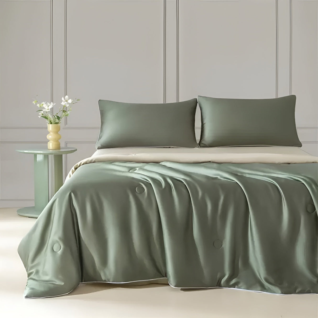 Kylig sommarfilt – Mjuk, hudvänlig och bekväm | För varma sommarnätter Carvallo