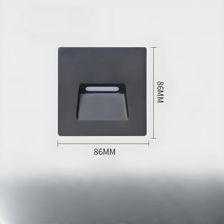 LED-utomhusvägglampa med rörelsesensor – Vattentät nattlampa för trädgård och terrass Carvallo