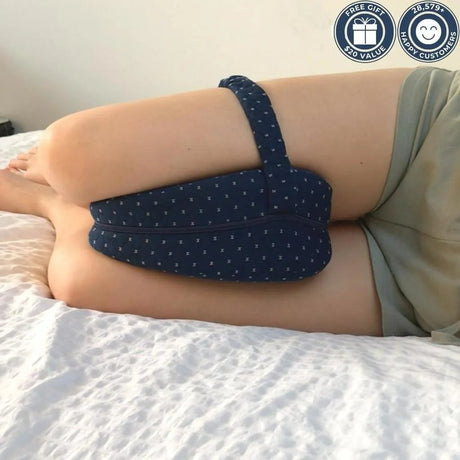 Ortopedisk knäkudde – Ergonomiskt minnesskumstöd för ryggrads- och höftjustering MILA Sverige