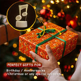 LumiNote - Akryl Musiknot Nattljus, 3D LED Ram, USB-Dreven Carvallo