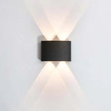 Vägglampa Modern Vit LED Vattentålig Lampa Carvallo