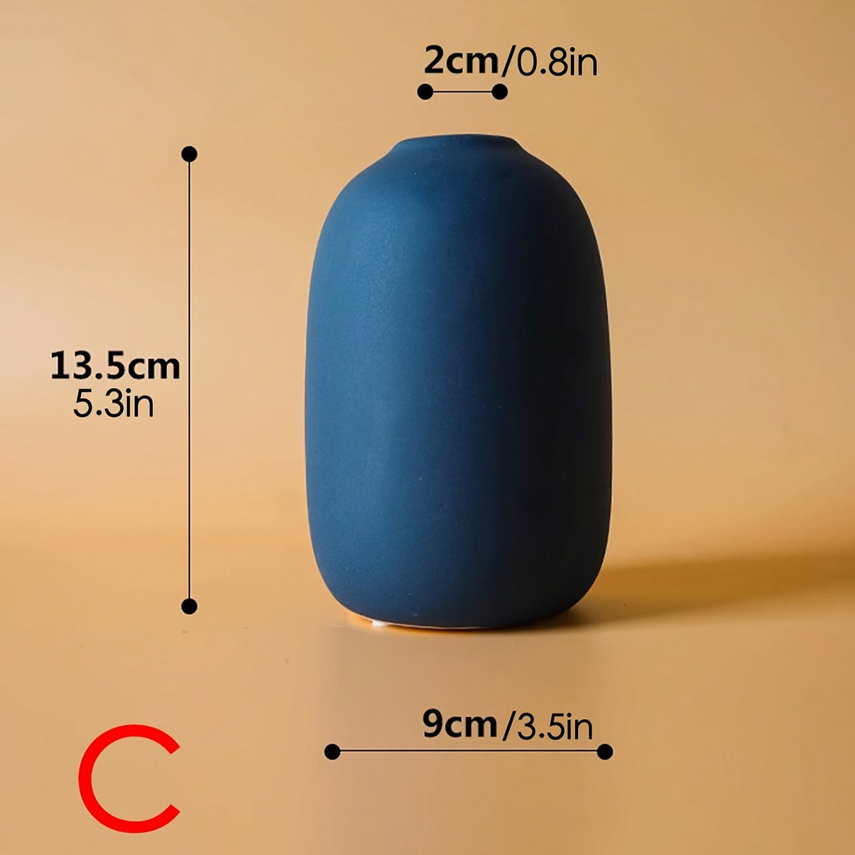 Fire Flame Vase - Lekfull Geometri för Ditt Interiör Carvallo