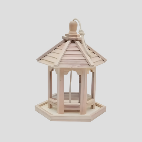 SkyPerch Bo free - Målningsbar trä hängande fågelhus Carvallo