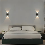 LumoStair - Minimalistisk LED-vägglampa 3-pack Carvallo