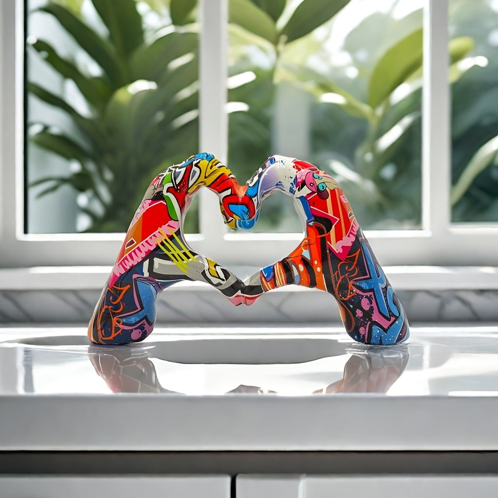 Loving Gesture Skulptur - För ett Modigt och Kreativt Interiör Uttalande Carvallo