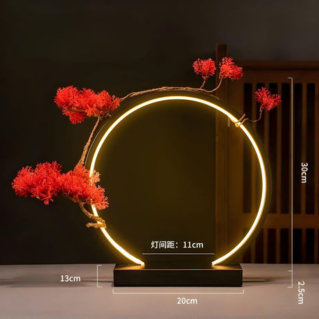 AnimeGlow Lamp - Anime Mobile Suit varmt ljus USB LED ringlampa Carvallo