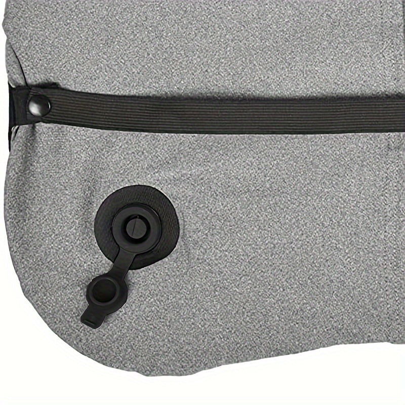 Carvallo Airnest Travel | Ergonomisk & Uppblåsbar | Med Tvättbart Fodral | 46 × 32 cm Carvallo