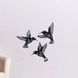 NatureFlare - Elegant metal Kolibri wall art for timeless home decor Carvallo