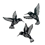 NatureFlare - Elegant metal Kolibri wall art for timeless home decor Carvallo