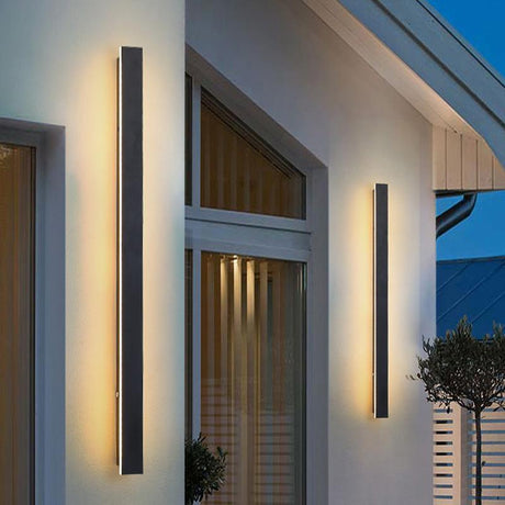 Utomhus Vägglampa Modern Svart LED Vägglampor Carvallo