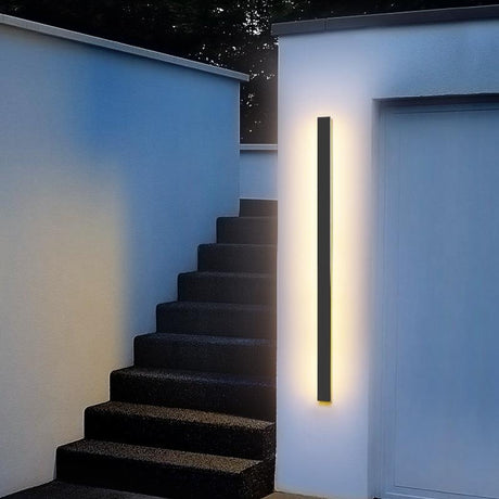 Utomhus Vägglampa Modern Svart LED Vägglampor Carvallo
