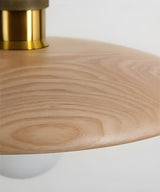 NatureLuxe Light - Dekorativ Trä Taklampa Carvallo