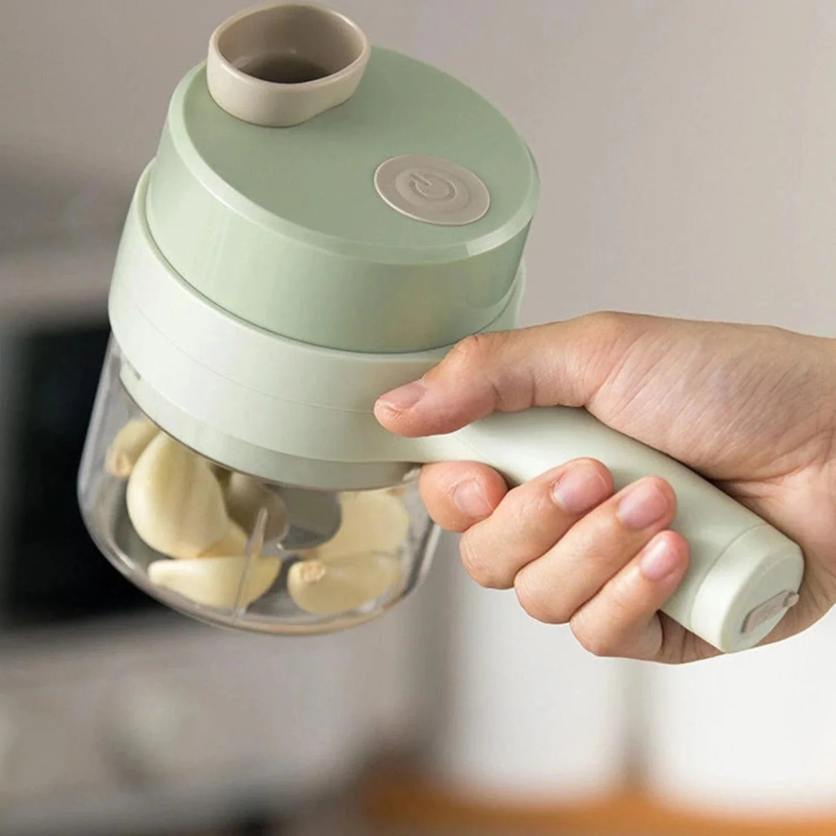 KitchenPro - Multifunktionell elektrisk grönsaksskärare MILA Sverige