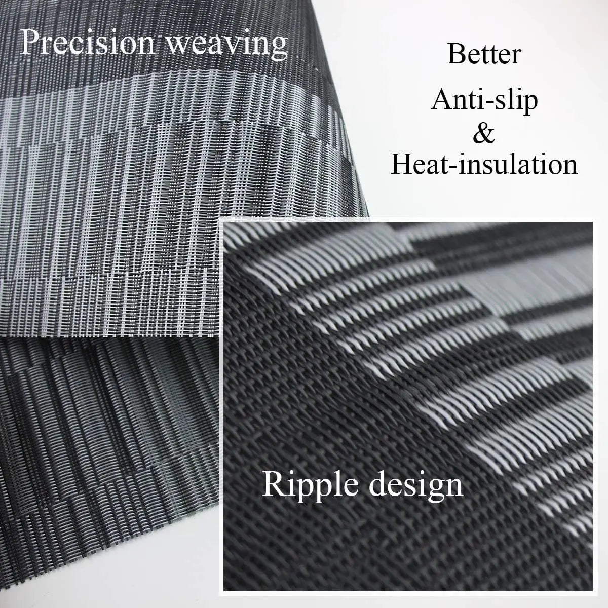 TableWove – Lyxiga värmebeständiga tvättbara bordstabletter Carvallo