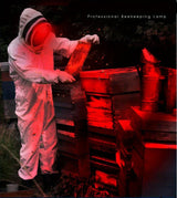 Återuppladdningsbar LED-huvudlampa med vitt, rött och grönt ljus – Kraftfull pannlampa med USB och batteri Carvallo