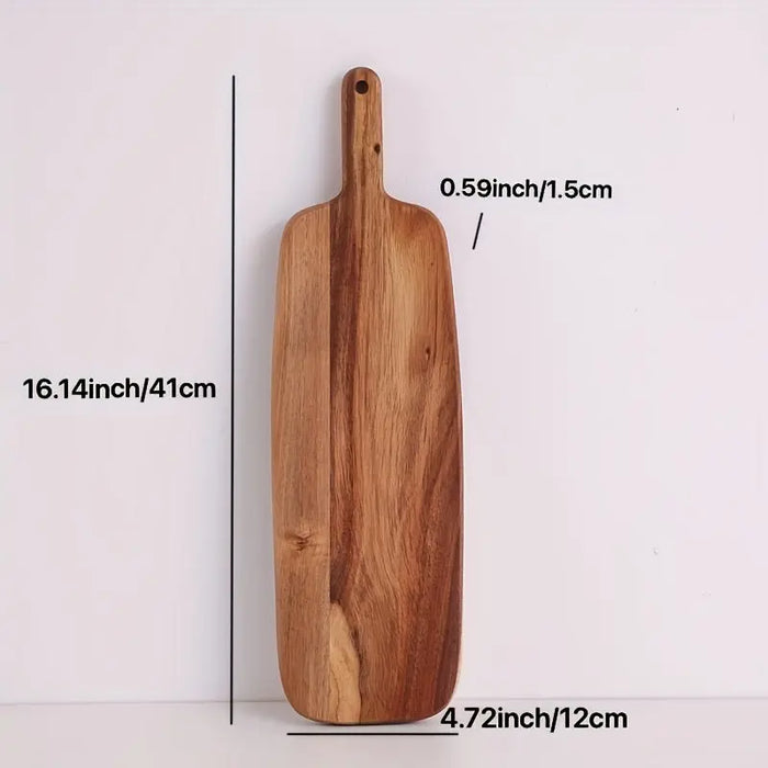 Carvallo - Skärbräda i trä med handtag för funktionellt köksbruk Carvallo