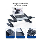 Ergonomisk justerbar laptop stående skrivbord Carvallo