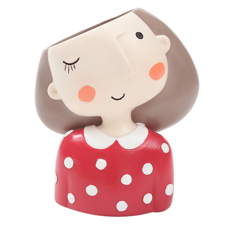 Carvallo – Stiliga mini-hartsplantkass med lekfull design för suckulenter Carvallo