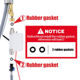 Kökskran med beröringssensor och utdragbar Carvallo