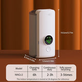 Portabel Flaskvärmare – Kompakt och Bekväm Babymatsflaska Värmare för Användning på Språng Carvallo