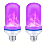 FlameGlow LED-lampor - Magisk flammeffekt i två Carvallo