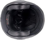 Royaleva Retro Vintage Motorcykelhjälm Öppen Ansikte Med Goggle Mask Carvallo