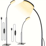 Flexibel LED Golvlampa - Perfekt för Läsning och Avkoppling Carvallo