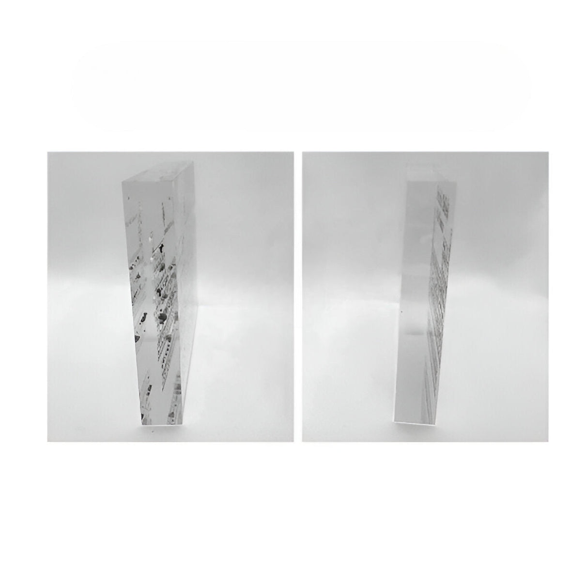 Periodiskt system med riktiga element – Dekorativ akrylskärm Carvallo