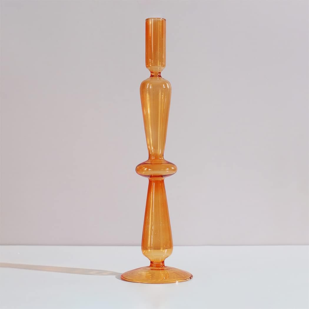 Royaleva Handgjorda Glasljushållare - Eleganta Dekorativa Accentbitar Carvallo