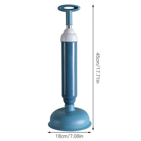 Royallure Högtrycks Silikon Toalett Plungers – Teleskopisk Pump, Anti-Tilltäppningsverktyg Carvallo