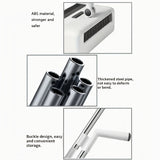 Fällbar 3-i-1 Kvast och Sopskyffel Set – Praktisk Lösning för Snabb och Effektiv Städning Carvallo