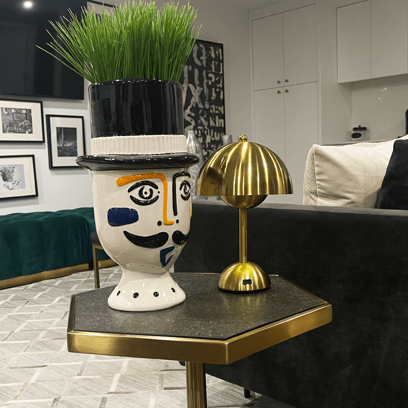 Brulee Modern Bordslampa Vattentät Trådlös och Uppladdningsbar Carvallo