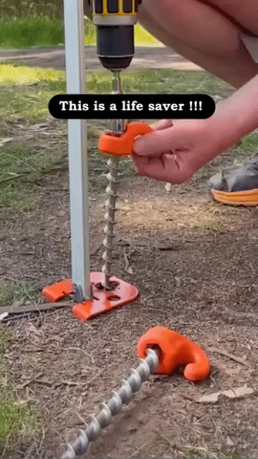 Carvallo | AnthorSafe - Rostfria tältpinnar av metall Carvallo