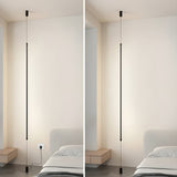 Slim LED golvlampa – Minimalistisk design för en mysig boendestämning Carvallo