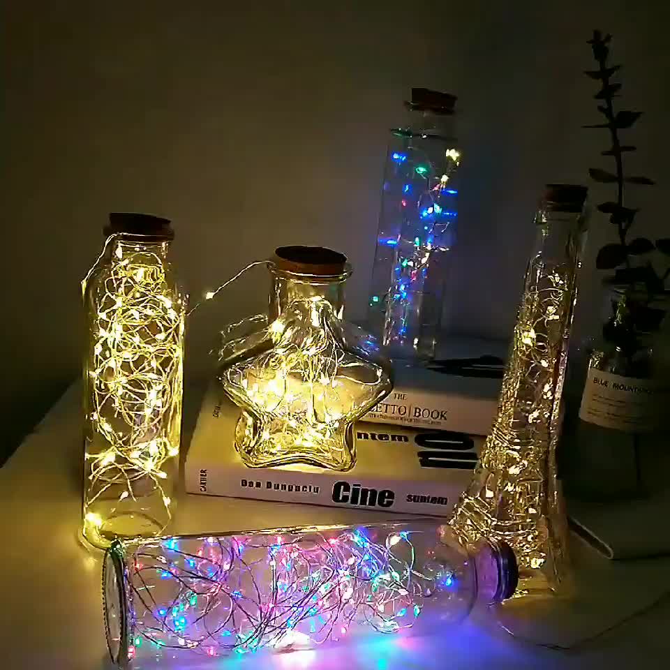 TwinkleWire - USB LED Koppartråd Ljuslina, Flerfärgad Dekoration Carvallo