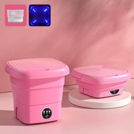Tvättmaskin Bärbar Fällbar Mini Tvättkorg Carvallo