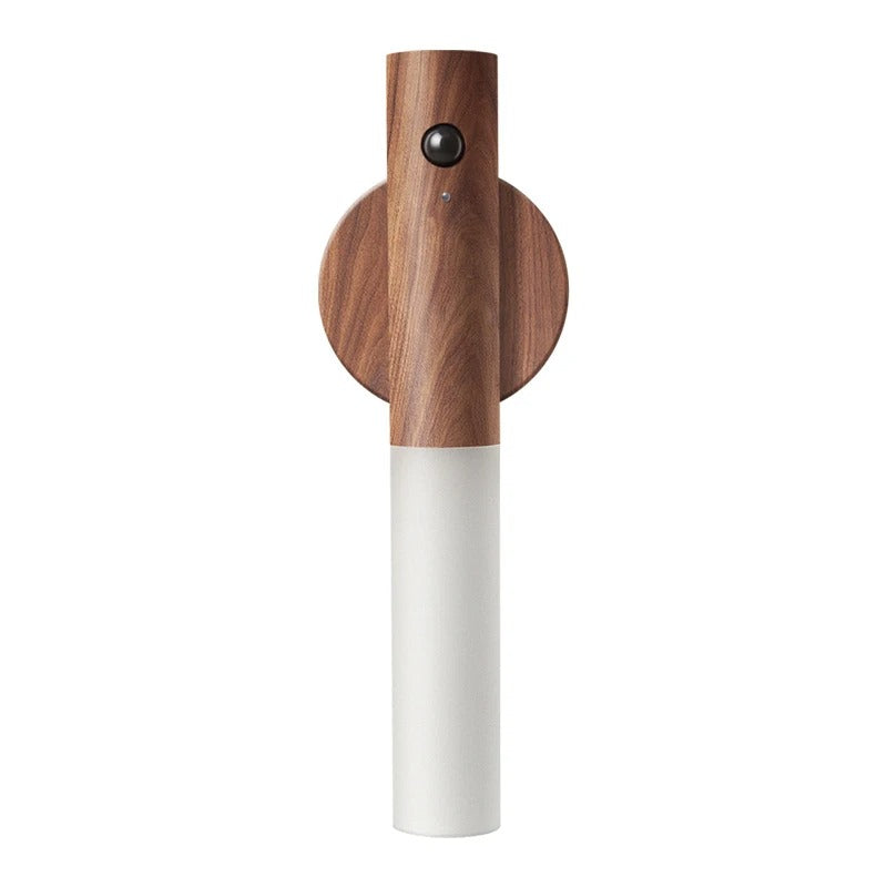 Uppladdningsbar LED-vägglampa – USB-magnetisk rörelsesensorlampa för sovrum, vardagsrum och trappa Carvallo