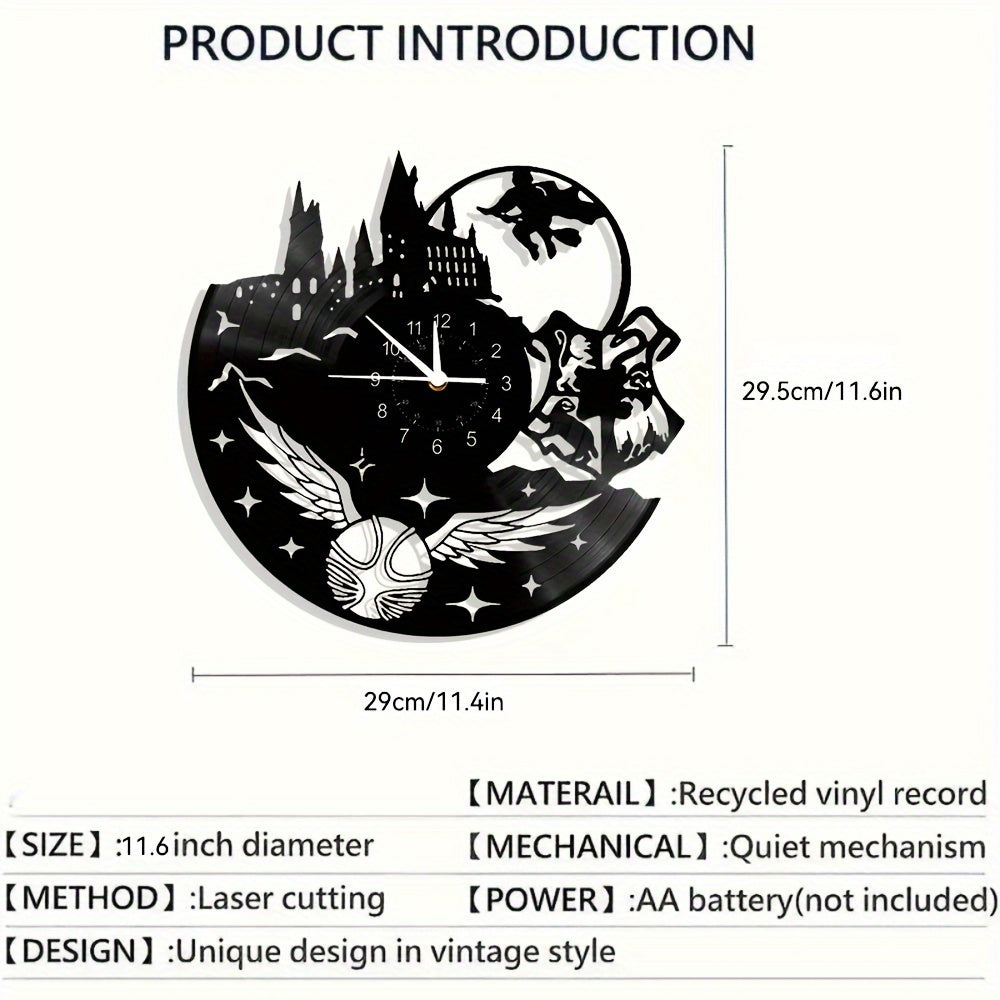 Hogwarts Väggklocka – För en magisk känsla i ditt utrymme Carvallo