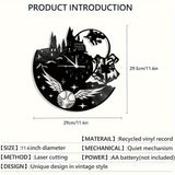 Hogwarts Väggklocka – För en magisk känsla i ditt utrymme Carvallo