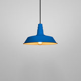 Samtida industriell taklampa i rundjärn MILA Sverige